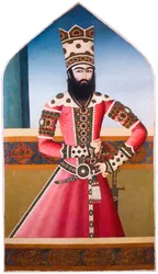 Porträt von Hasan Ali Mirza Shuja al-Saltana